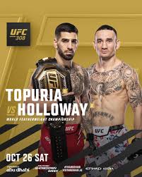 Topuria vs holloway