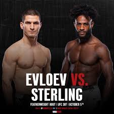 sterling vs Evloev