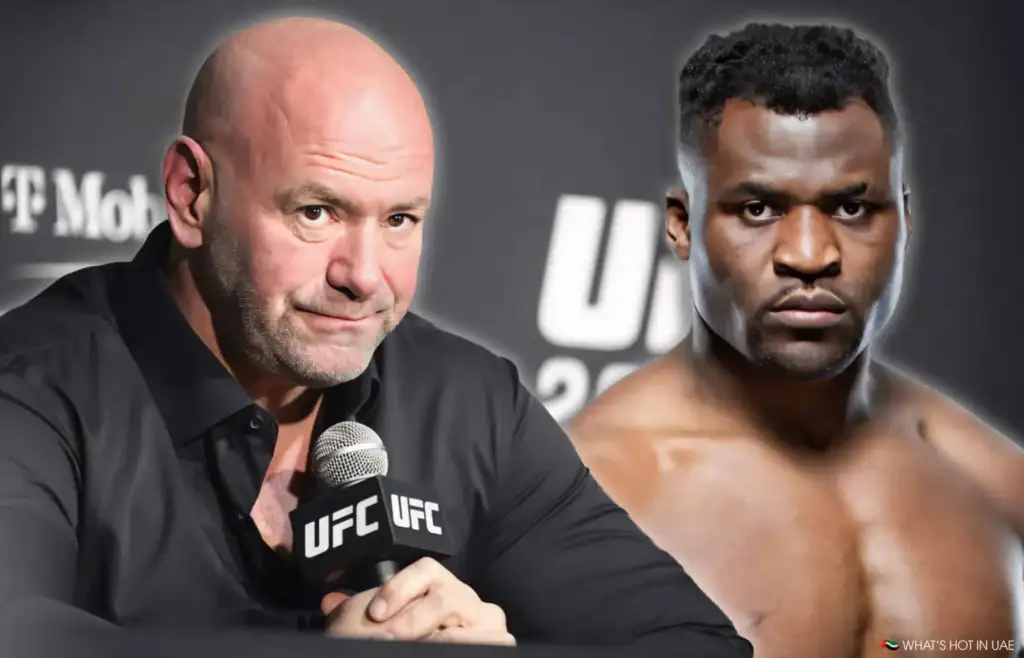 Ngannou and White