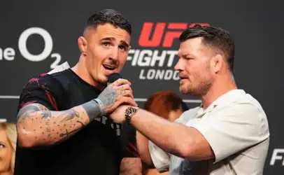 Bisping and Aspinall