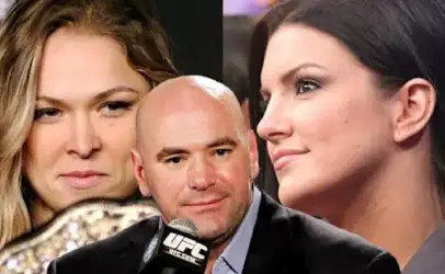 White and Rousey vs Gina