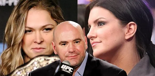 White and Rousey vs Gina