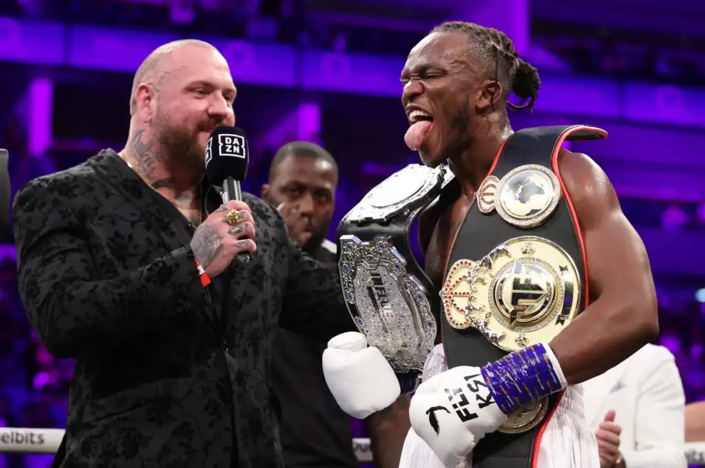 1418580621 - AfroCombat Kamaru Usman has refused to rule out a massive crossover fight with YouTube star KSI