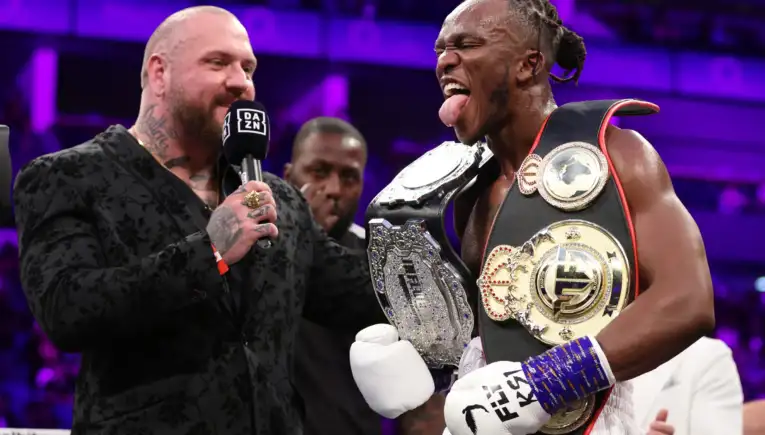 Kamaru Usman has refused to rule out a massive crossover fight with YouTube star KSI